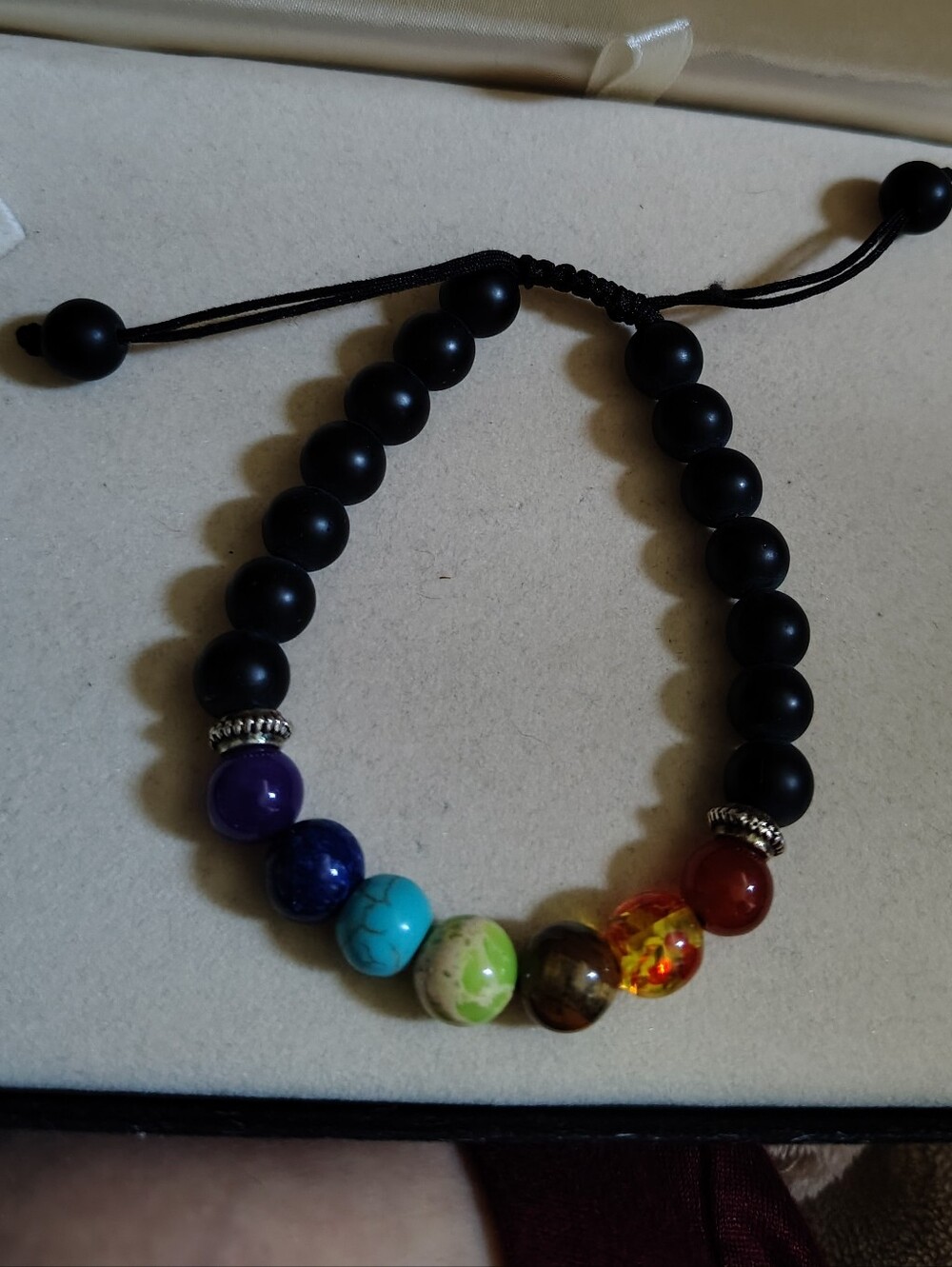 🚨New Chakra Natural Gemstone Adjustable Beaded Bracele